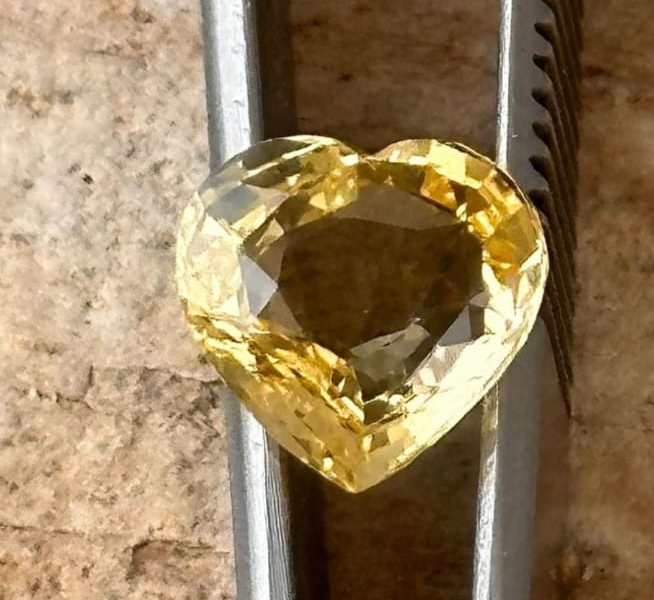 Yellow Sapphire 12